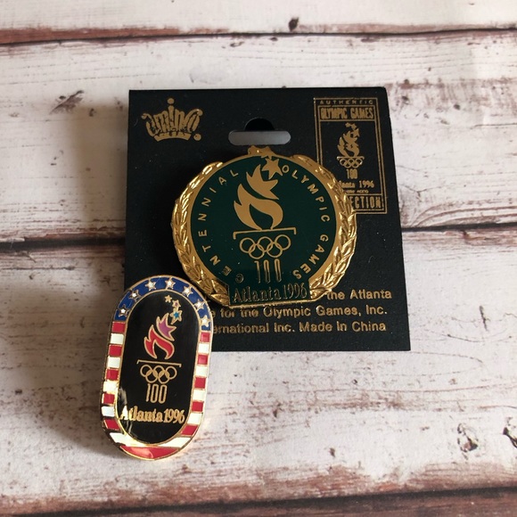 1996 Officially Licensed Centennial 100 Atlanta Georgia Olympic Games Pins - Picture 9 of 9